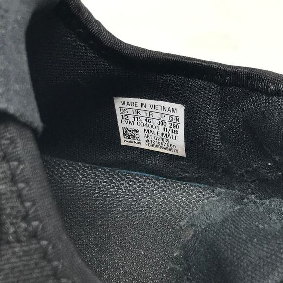 Adidas U-Path Run Core Black White - Picture 8 of 8